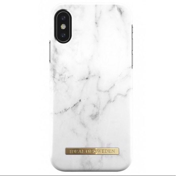 5/15$ IDeal of Sweden White Marble iPhone XS Max Case - Picture 4 of 4